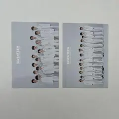 SEVENTEEN セブチ 集合 全体 トレカ SVT 001 002