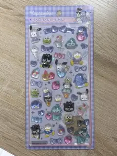ボンボンドロップシール　サンリオ　第2弾　はぴだんぶい【正規品】