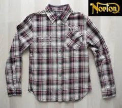 Norton ウエスタン綿麻シャツ