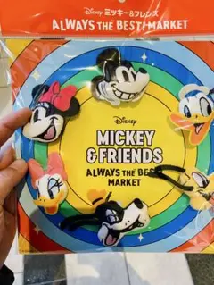 ディズニー ミッキー＆フレンズ ぬいバッジ6個セット イベント限定