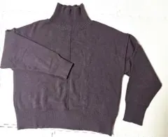 【最終値下げ】URBAN RESEARCH ITEMS パープル スタンドネック