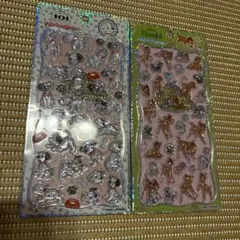 【正規品】プチドロップステッカー ディズニー 2枚セット
