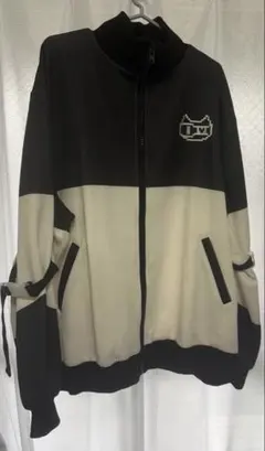 ACDCRAG バイカラー ブルゾン ドッドネコ ジャージジャケット