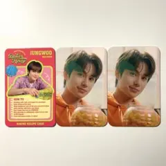 nct 127  ジョンウ　トレカ　3枚セット