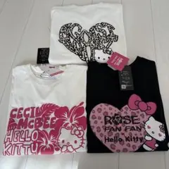 セシルマクビー × EGOIST ×ハローキティ Tシャツ 3点セット