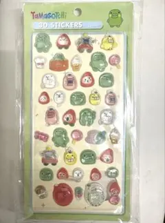 たまごっち Tamagotchi 3Dステッカー シート