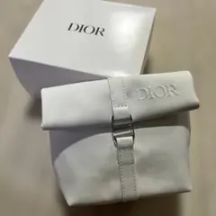 Christian Diorノベルティ ポーチ ホワイトのサムネイル