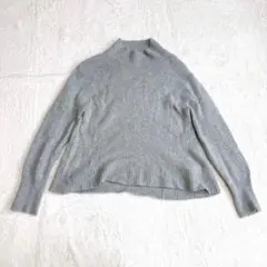 SLOBE IENAラクーン100%プルオーバーニットセーター薄手ハイネック人気