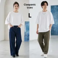 Ciaopanic TYPY ホワイト オーバーサイズ 大きいサイズ TシャツLのサムネイル