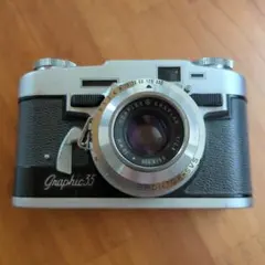 【1950年アンティーク品】 Graphic35 フィルムカメラ 本体 1950年アンティーク品】 Graphic35 フィルムカメラ 本体 - メルカリ