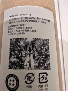 僕のヒーローアカデミア 原画展 キービジュアル B2ポスター