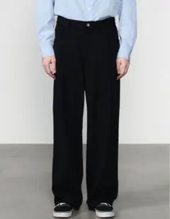 SILK NEP DENIM 5P WIDE PANTS MEN オーラリーのサムネイル