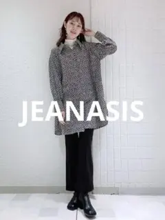 即購入OK✨ JEANASIS/シャツ/ブラウス/ブラック/F/689