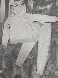 Nike ナイキ　スウェット上下セット グレー　レディース　Lサイズ