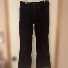 Levi's ブラック フレアパンツ コーデュロイ