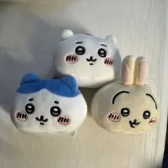 ちいかわ　もちもちフェイスマスコット3点セット