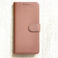 Galaxy A41　手帳型ケース　ブラウン　　カード収納可　管理15-12