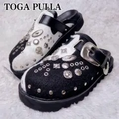 TOGA VIRILIS コンチョスリッポン 白 ローファー 26-27 - メルカリ