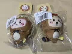 【匿名配送】　ちいかわ　たぬきだもんくじ　C賞　マスコット　2点セット