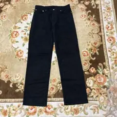 リーバイス ブラック ストレートパンツ