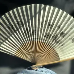 扇子 山水画 和装小物