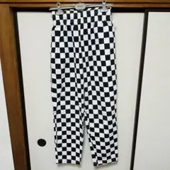 Cookman シェフパンツ チェッカーフラッグ柄のサムネイル