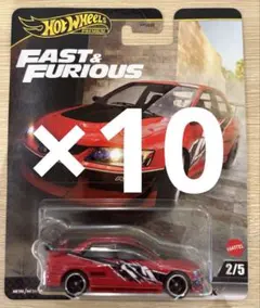 ホットウィール ワイルドスピード 三菱　ランサーエボリューションⅨ 10台 Hot Wheels 【予約商品】BOX販売(10台入り) ホットウィール(Hot Wheels