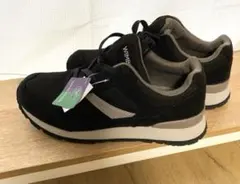 WIMBLEDON スニーカー ブラック24.5cm 3Eのサムネイル