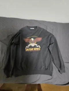 WEGO STANDARD イーグルプリント スウェット M 黒