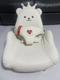 美品　テディハグ ベビー イス 泣かないイス ベビーチェア アイボリー