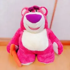 〈新品未使用〉【Disney】トイ・ストーリー ロッツォ ぬいぐるみ 杖付きのサムネイル