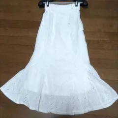 Frame　タグ付き　コットンマーメイドスカートNo.14