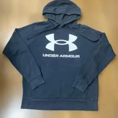 UNDER ARMOUR 裏起毛パーカー　黒　M
