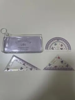 三角定規・分度器セット