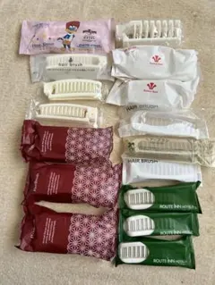 使い捨てヘアブラシ