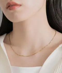 ローリーズファーム　ステンレスネックレス