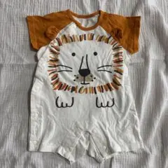 ベビー用 半袖夏服ロンパース 50-60cm