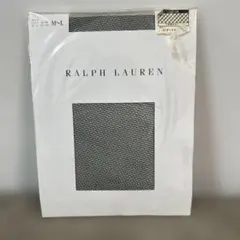 RALPH LAUREN 網目模様 ストッキング M-L