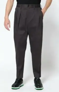 PING ストレートテーパード2タックパンツ グレー