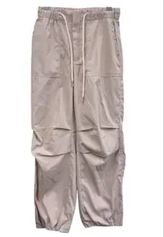 DAZY イージーパンツ ベビーピンク ダンス練習着 ワイドレッグ カーゴパンツ