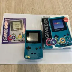 ゲームボーイカラー　GAME BOY COLOR 本体 箱 説明書