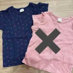 petit main チェリー柄 Tシャツ　90