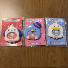 はぴだんぶい 缶バッジ&ホルダー 3点セット 未開封