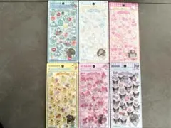 正規品　サンリオ　第二弾　ボンボンドロップ　シール　6枚　セット