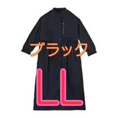 【ブラックLL】ワークマン 高撥水シェルワンピースコート LLサイズ 新品未使用のサムネイル