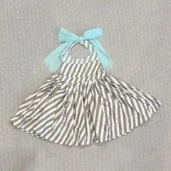 MARUMARL ストライプ エプロン 80-90cm