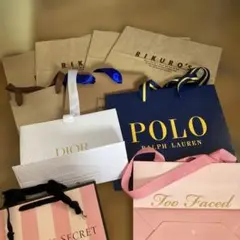 ブランドショッピングバッグセットまとめ売り