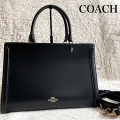 美品✨イアクッチ 2way ハンドバッグ ショルダーバッグ ブラック 