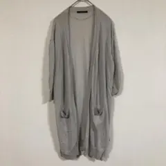 【INGNI】(M)カジュアルロングカーディガン/ライトアウター/羽織り/無地