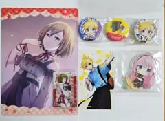 プロセカ 缶バッチ アクリルスタンド 下敷き カードセット